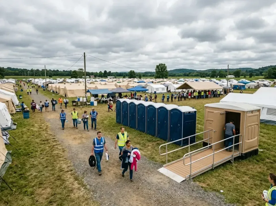 disaster-relief-camp-restrooms-010 — frequently asked questions, Dumpster & Portable Bathrooms Rental in Tazewell, TN